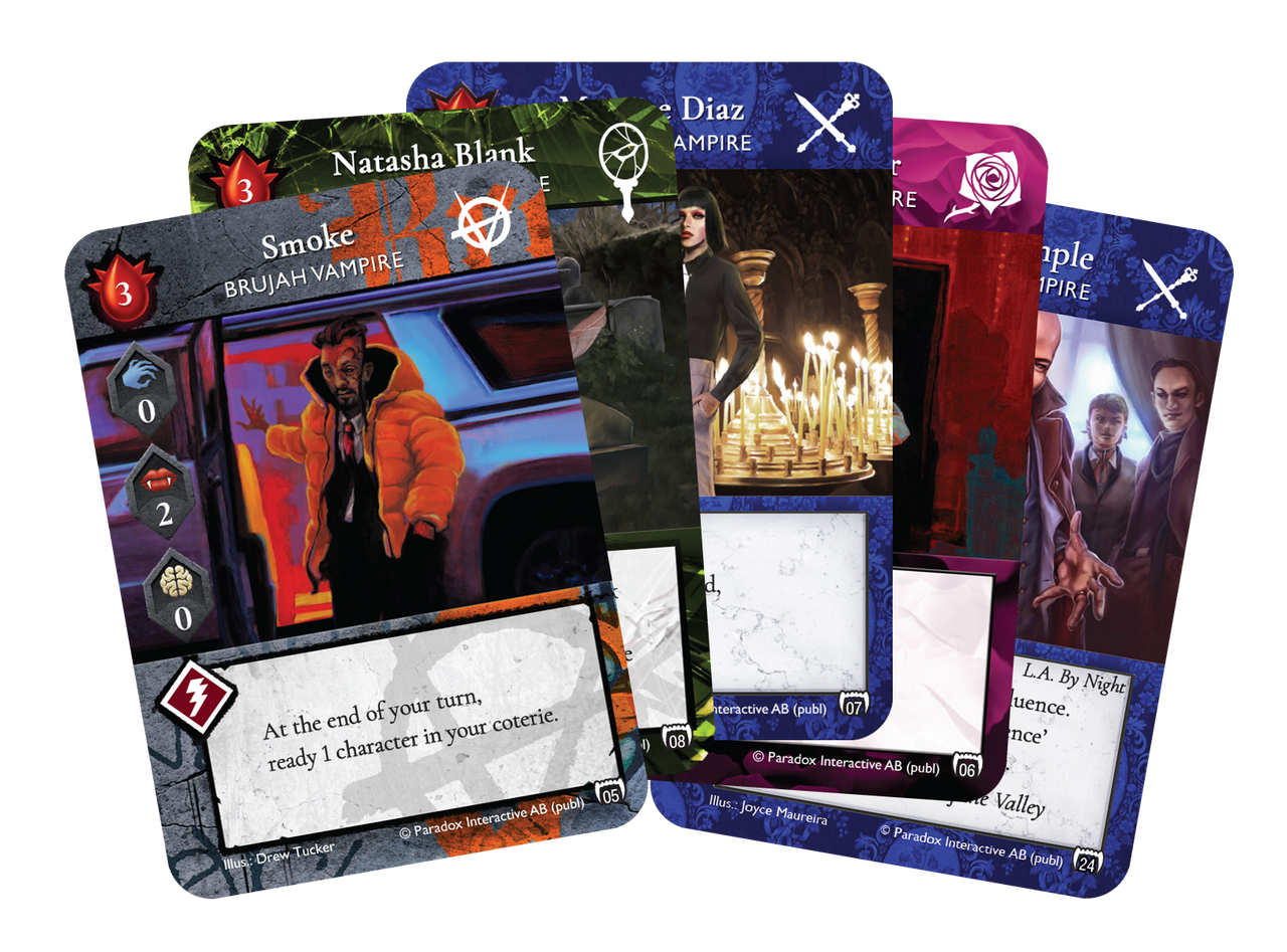 Vampire The Masquerade Rivals ECG Season 1 Promo Pack #1