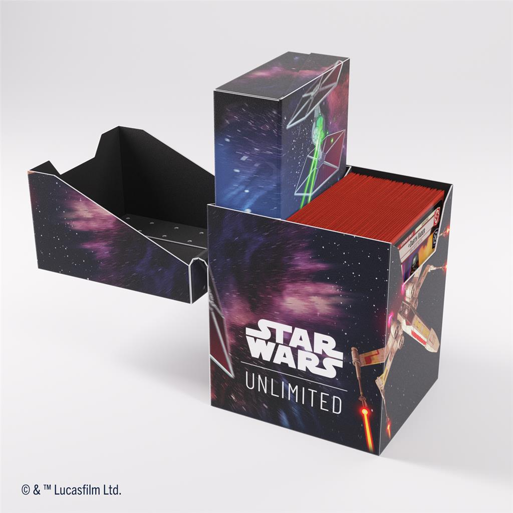 Gamegenic: Star Wars Unlimited - Soft Crate - X-Wing/TIE Fighter