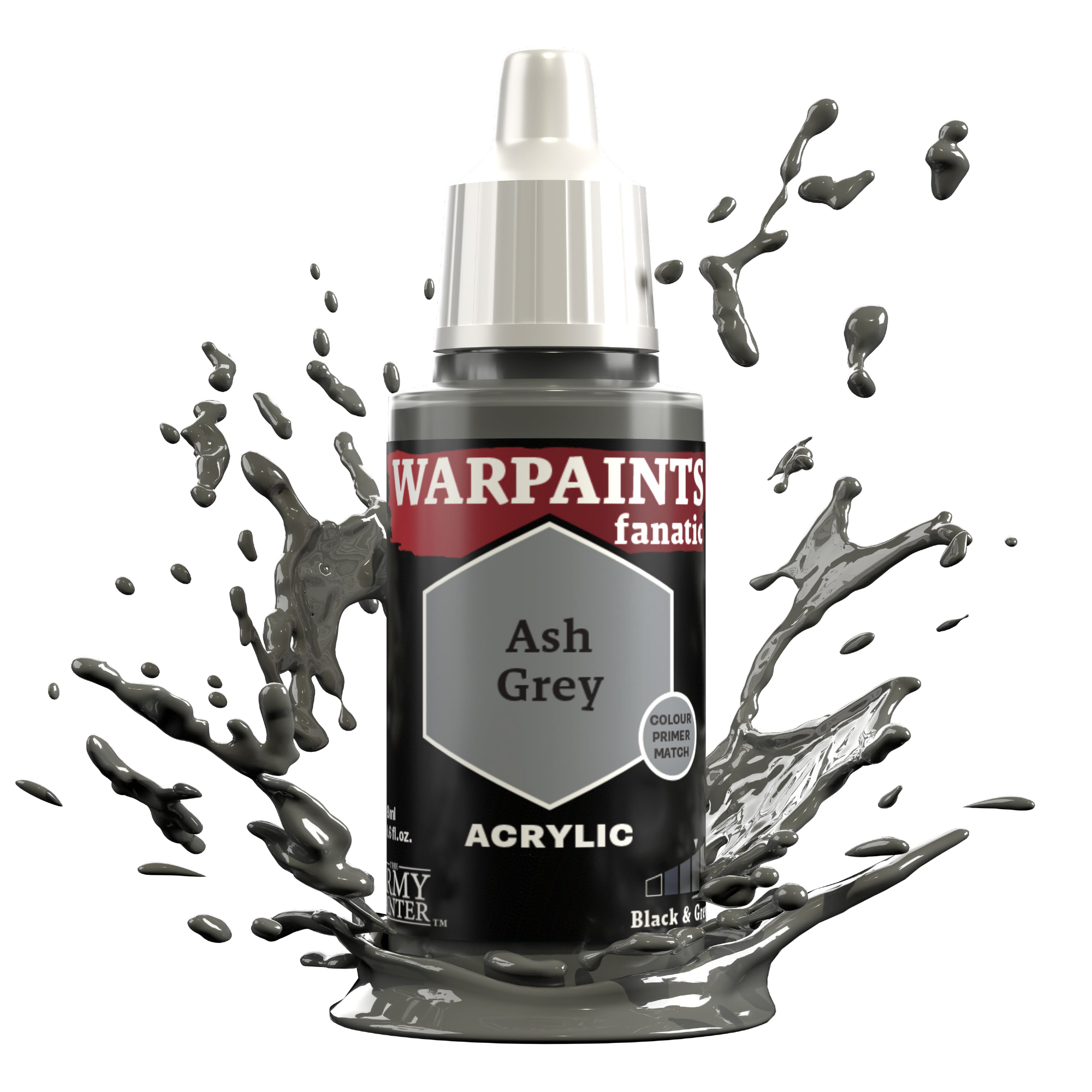 The Army Painter: Warpaints - Fanatic - Ash Grey