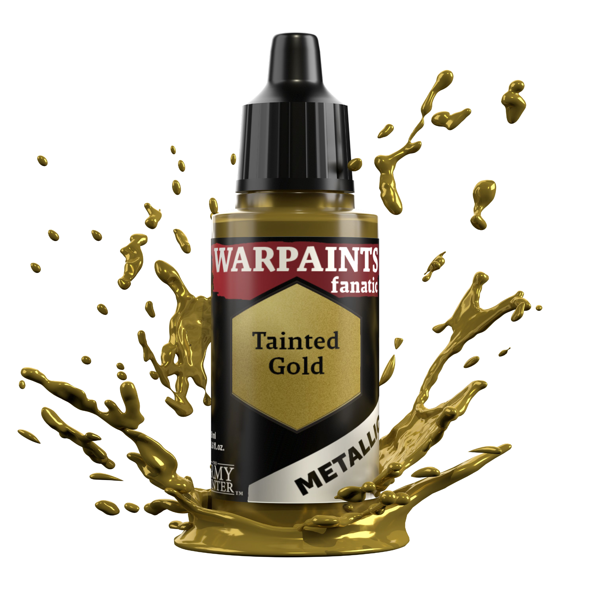 The Army Painter: Warpaints - Fanatic - Metallic - Tainted Gold