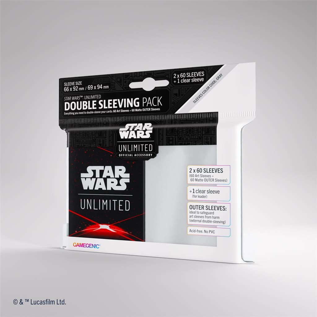 Gamegenic: Star Wars Unlimited - Double Sleeving Pack Space Red