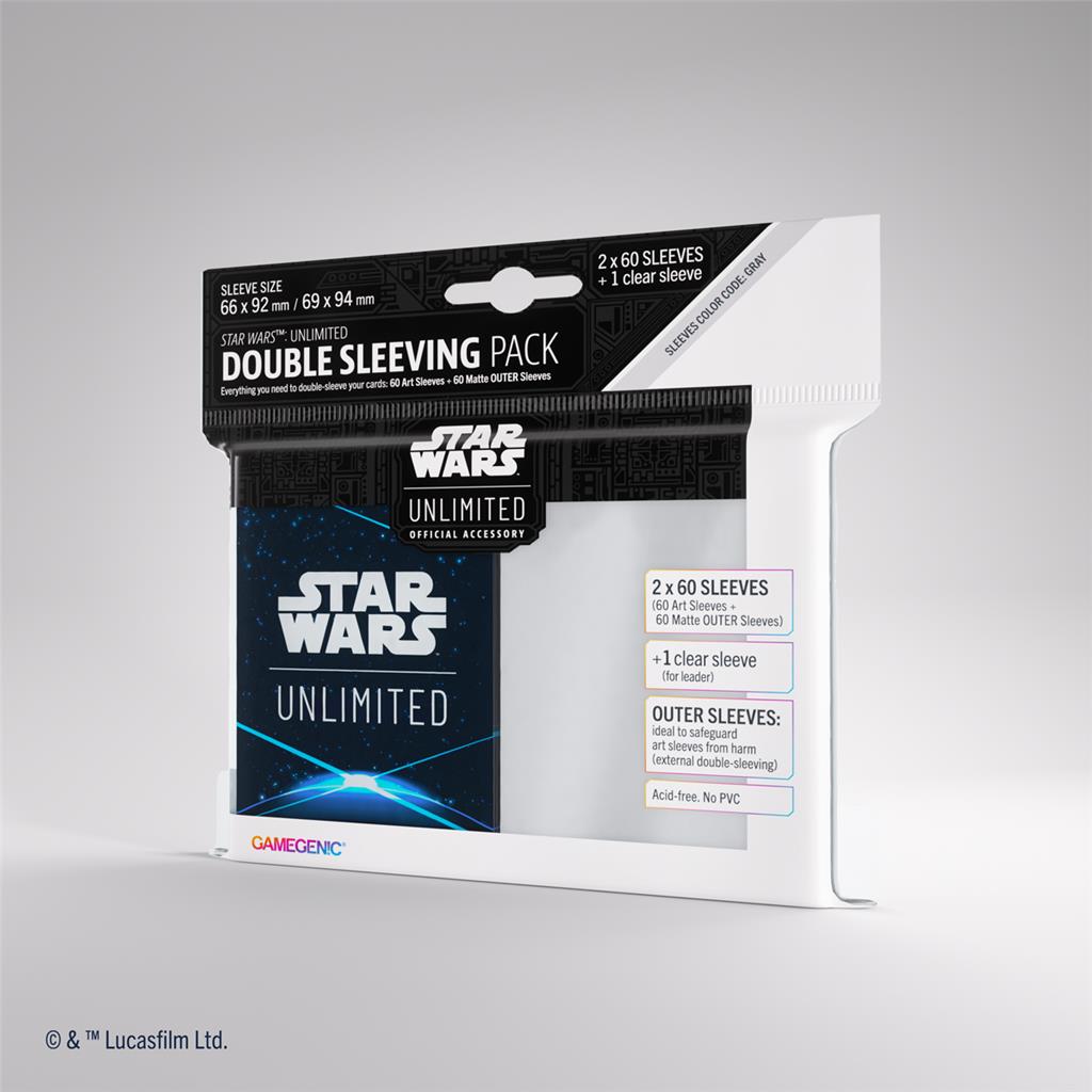 Gamegenic: Star Wars Unlimited - Double Sleeving Pack Space Blue