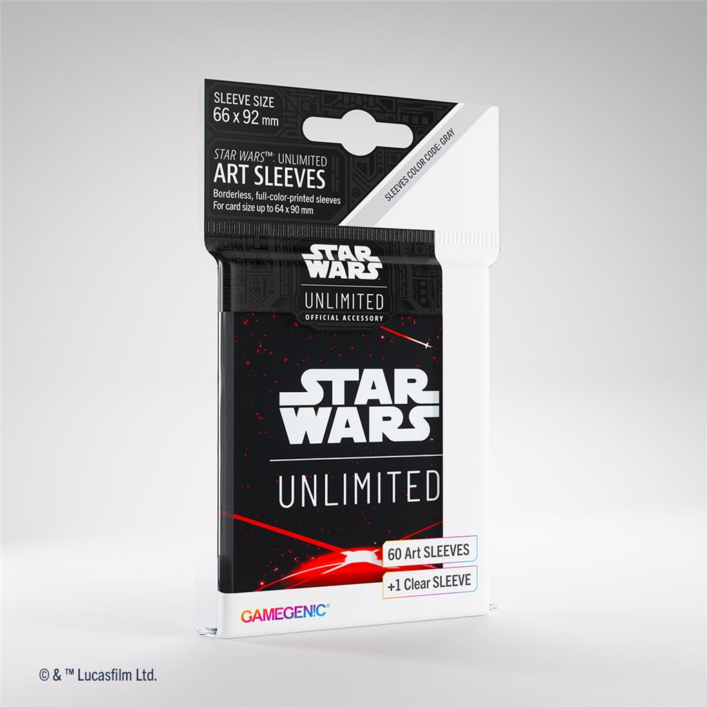 Gamegenic: Star Wars Unlimited - Art Sleeves - Space Red