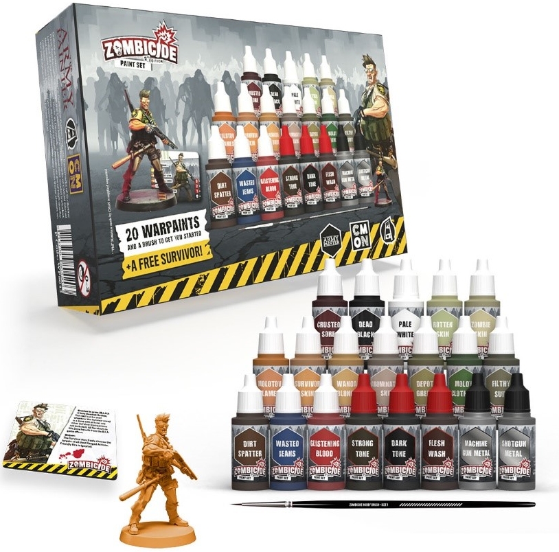 The Army Painter: Warpaints - Zombicide 2nd Edition - Paint Set