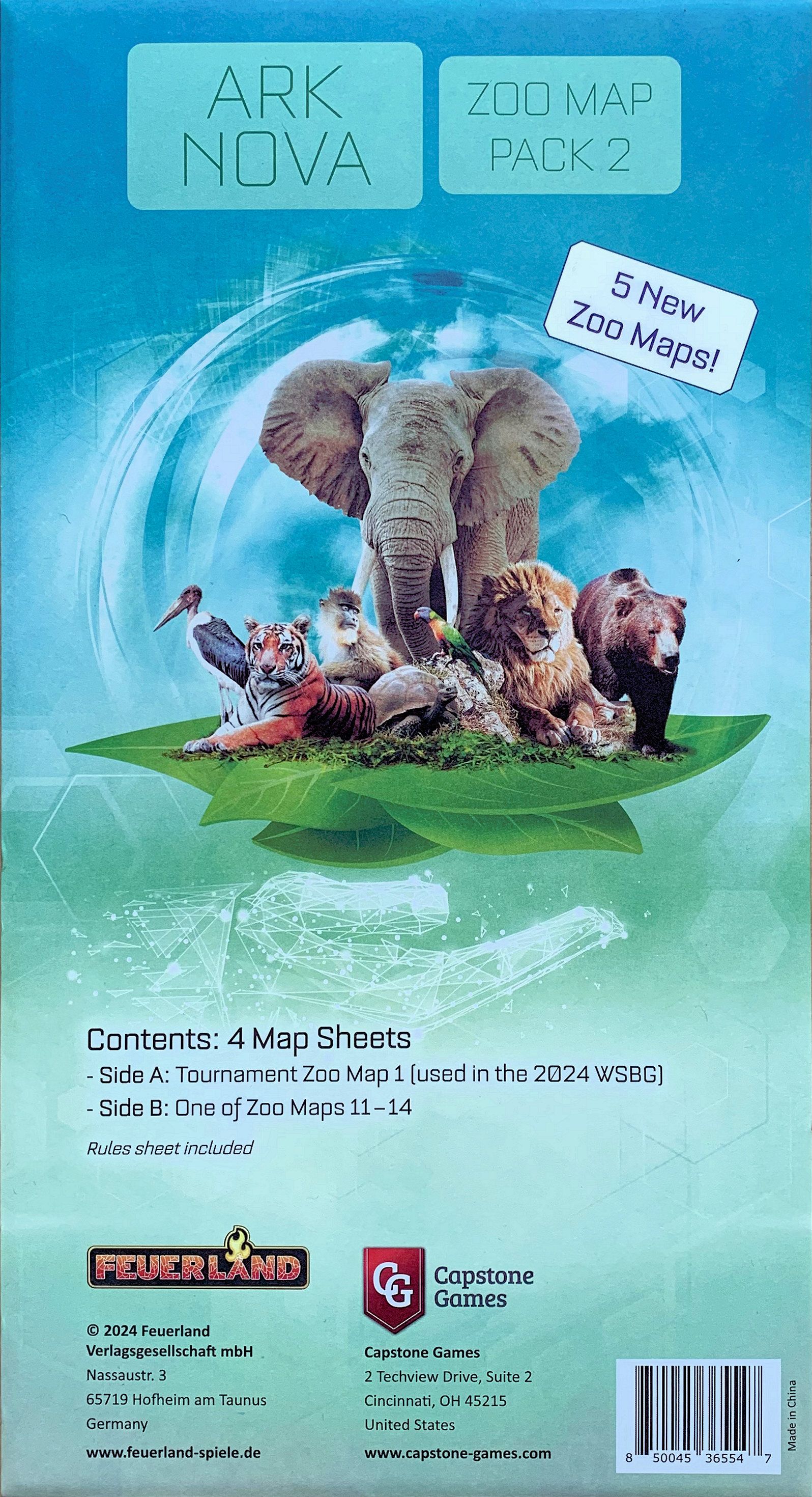 Ark Nova: Zoo Map Pack 2 (edycja angielska)