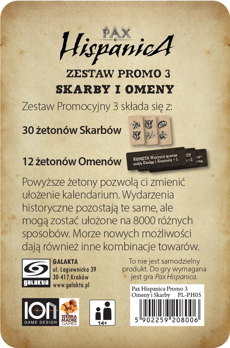 Pax Hispanica- Promo3- Omeny i Skarby