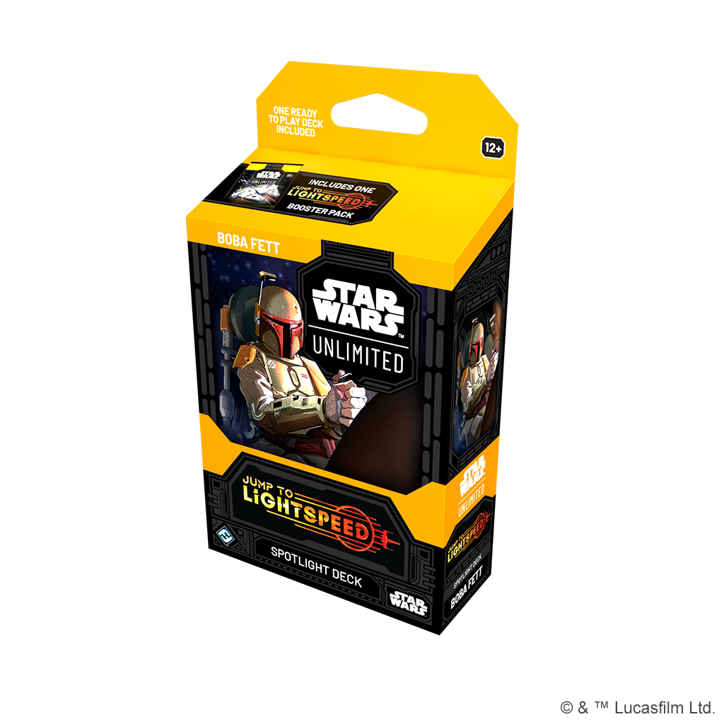 Star Wars Unlimited Jump to Lightspeed Spotlight Deck Boba Fett