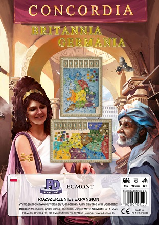 Concordia - Mapa: Britannia/Germania (edycja polska)
