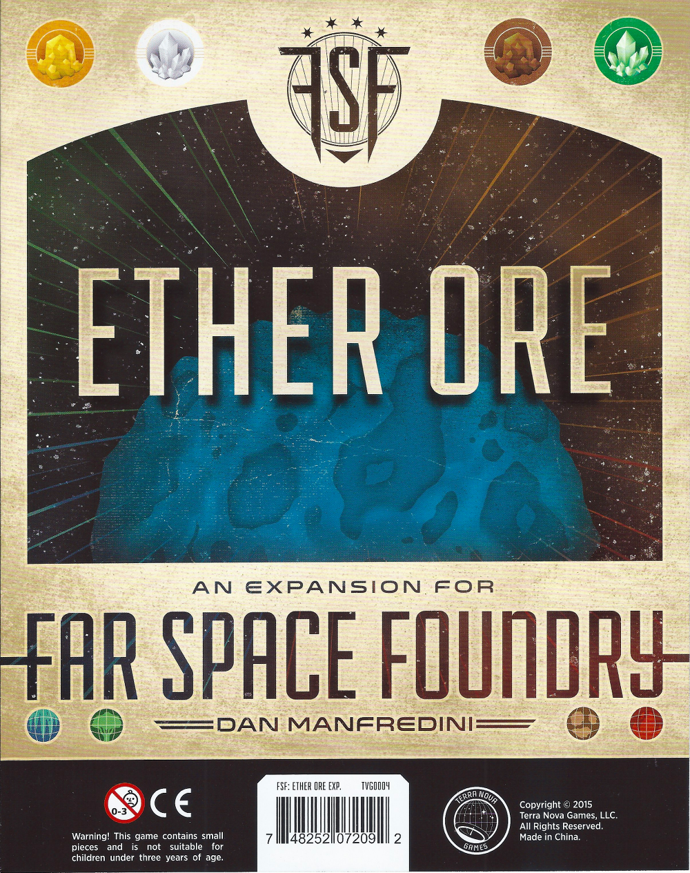 Ether Ore: An Expansion for Far Space Foundry