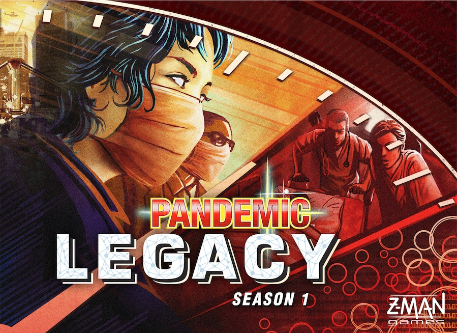 Pandemic Legacy: Season 1 (edycja angielska) czerwona