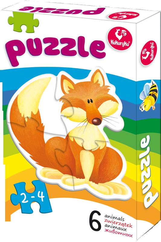 Pierwsze puzzle - zwierzątka