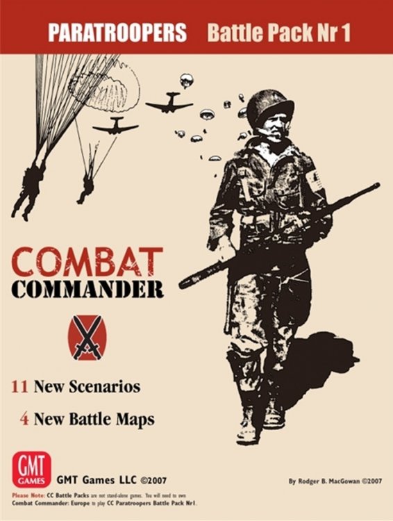 Combat Commander Battle Pack #1: Paratroopers