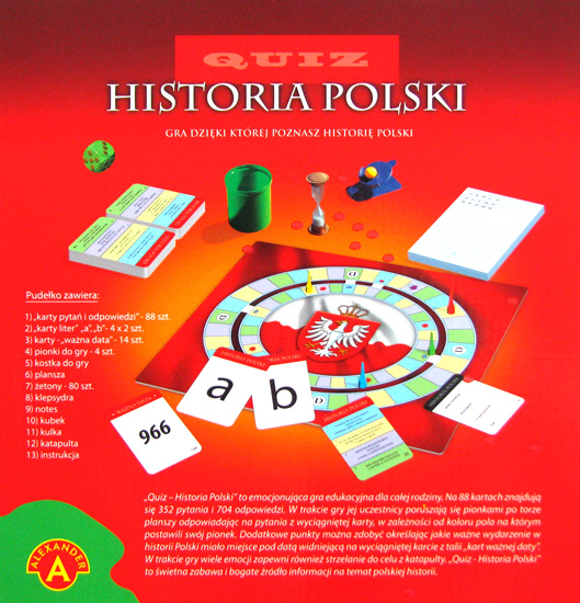 Mini Quiz Historia Polski - Alexander - Sklep