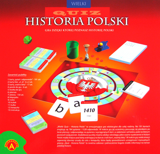 ⭐Gra Mini Quiz Historia Polski - buy in the online store Familand