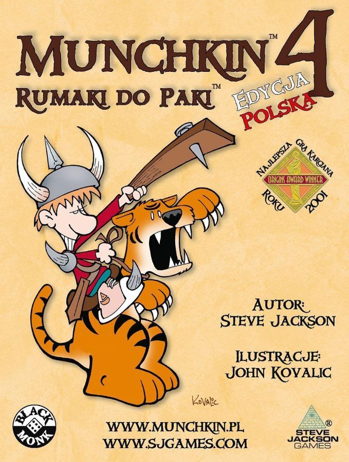 Munchkin 4 - Rumaki do Paki