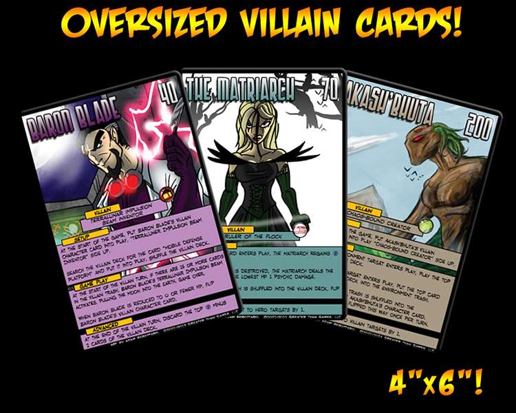 Sentinels of the Multiverse: Villain Oversized Card