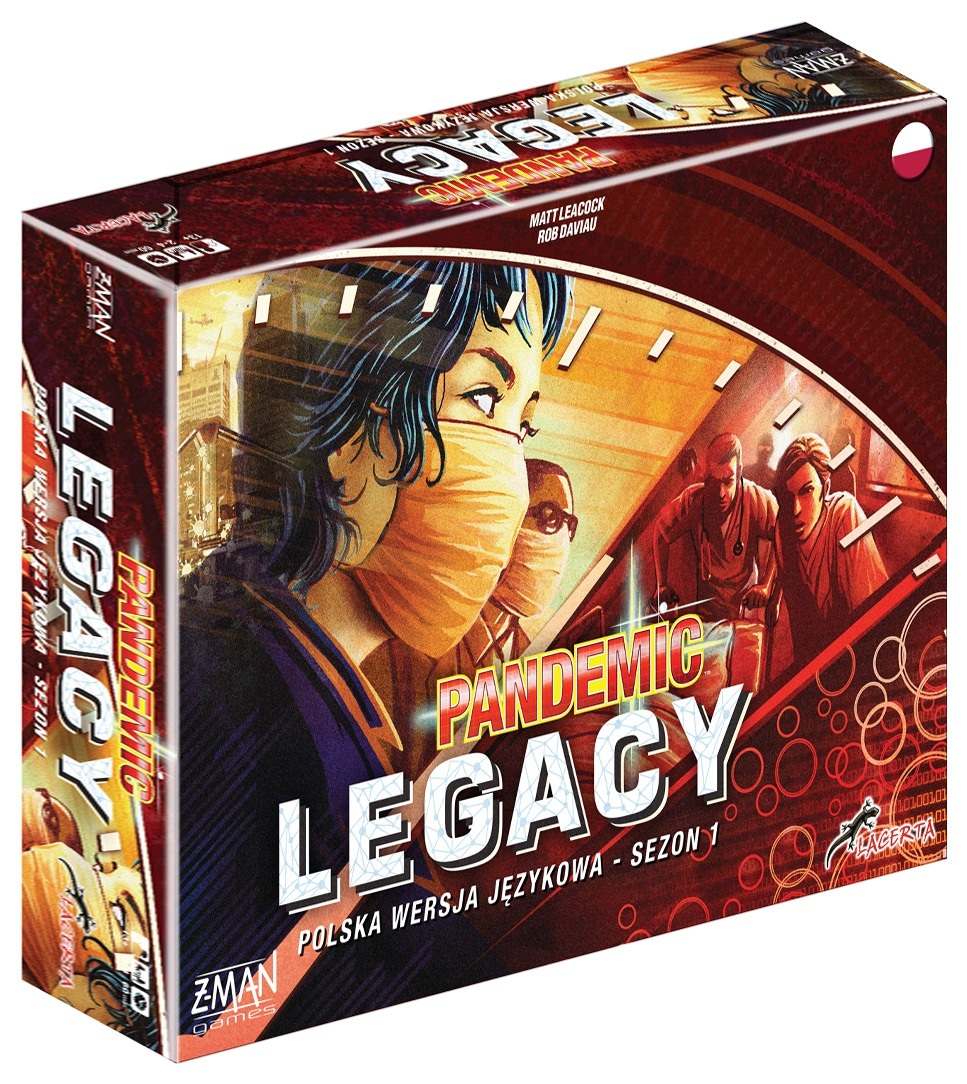 Pandemic Legacy (Pandemia): Edycja czerwona Sezon 1