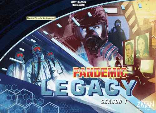 Pandemic Legacy: Season 1 (edycja angielska) niebieska