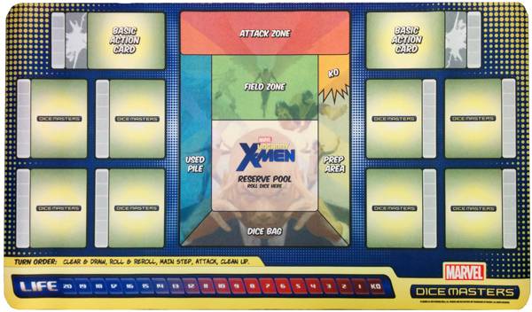 Marvel Dice Masters: Uncanny X-Men Play Mat