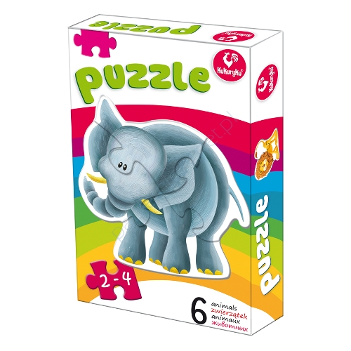 Pierwsze puzzle - zwierzątka 2
