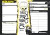 obrazek Mörk Borg Character Sheet Pad 