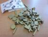 obrazek Zestaw drewnianych elementów w kolorze brązowym do gry Catan  