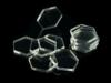 obrazek Crafters: Podstawki akrylowe - Transparentne - Heksagonalne 2x25 