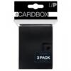 obrazek Ultra Pro:15+ Card Box 3 pack Black 
