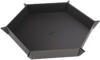 obrazek Gamegenic: Magnetic Dice Tray - Hexagonal - Black/Gra 