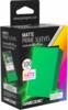 obrazek Gamegenic: Matte Prime Sleeves (66x91 mm) - Green - 100 sztuk 