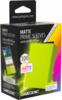 obrazek Gamegenic: Matte Prime Sleeves (66x91 mm) - Lime - 100 sztuk 