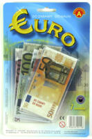 logo przedmiotu Euro - kopie papierowych banknotów