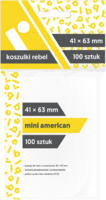 logo przedmiotu Koszulki Rebel (41x63 mm) Mini American - 100 sztuk