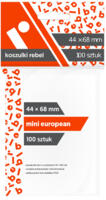 logo przedmiotu Koszulki Rebel (44x68 mm) Mini European - 100 sztuk