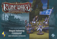 logo przedmiotu Runewars Miniatures Game: Daqan Infantry Command - Unit Upgrade 