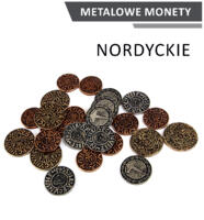 logo przedmiotu Metalowe Monety - Nordyckie (zestaw 24 monet)