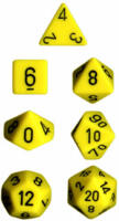 logo przedmiotu Yellow/Black 7 die set