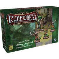 logo przedmiotu  Runewars Miniatures Game:Latari Elves Infantry Command Unit Exp