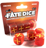 logo przedmiotu Fate Dice: Fire Dice (Single-Player Pack)