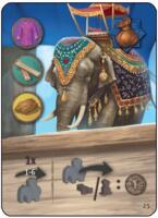 logo przedmiotu Agra: Ambabari Elephant Promo Card