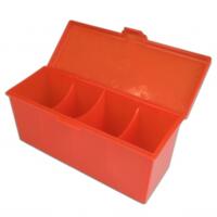 logo przedmiotu Blackfire 4-Compartment Storage Box - Red