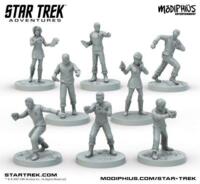 logo przedmiotu Star Trek Adventures RPG Miniature the original series ship crew