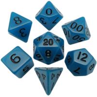 logo przedmiotu 16mm Polyhedral Dice Set: Glow Blue