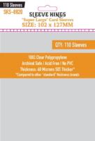 logo przedmiotu Sleeve Kings Super Large Sleeves (102x127mm) - 110 Pack
