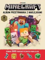 logo przedmiotu Minecraft. Album przetrwania z naklejkami