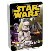 logo przedmiotu Star Wars RPG: Republic and Separatist Adversary Deck