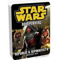 logo przedmiotu Star Wars RPG: Republic and Separatist II Adversary Deck
