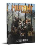 logo przedmiotu Mutant Year Zero RPG Genlab Alpha Core Rulebook