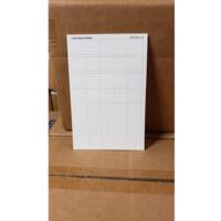 logo przedmiotu Blank white 1 inch countersheet