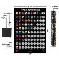 logo przedmiotu Scratch-Off Poster Top 100